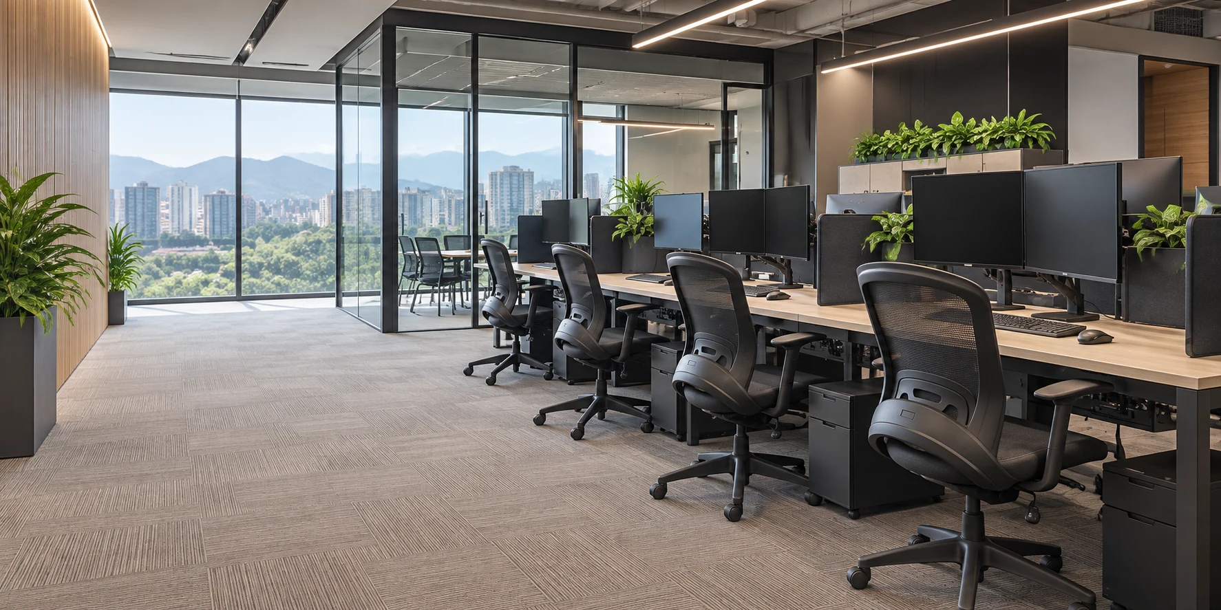 Espacio corporativo inspirado en el proyecto Genius Sports de JEP